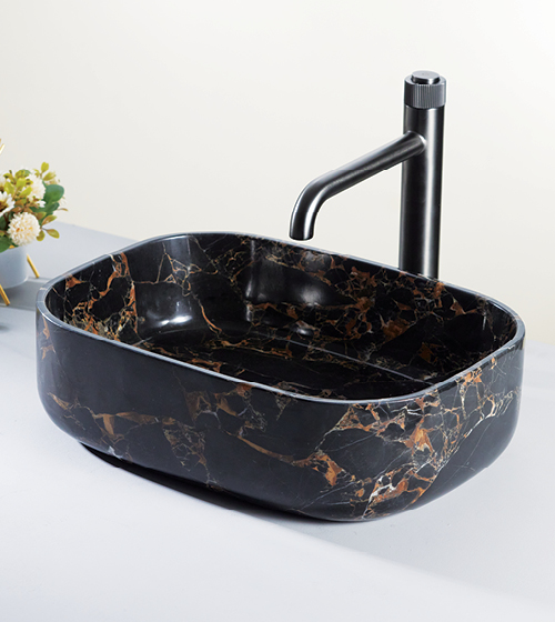 Vector Portoro -  Portoro Gold Marble Basin  – Aquant India